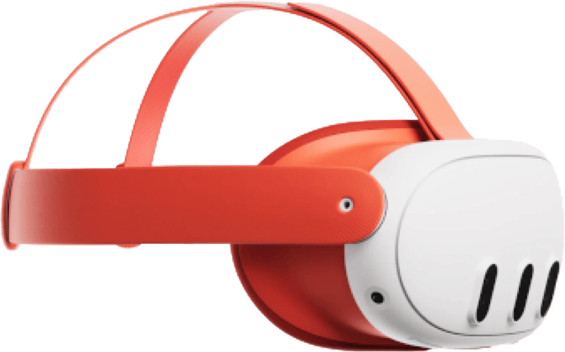 Meta Quest 3 Softstrap Oranje