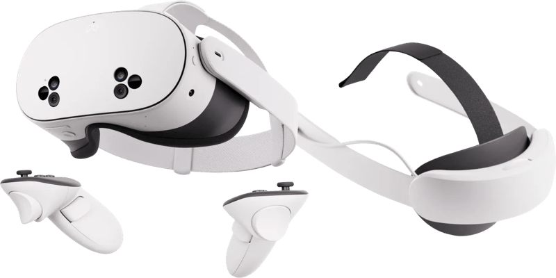 Meta Quest 3S 128GB + Elite Strap met batterij