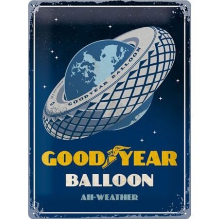 Metalen Bord 30 x 40 Goodyear Balloon | Goodyear