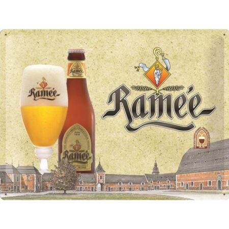 Metalen Bord 30 x 40 Ramee Bier | Nostalgic Art