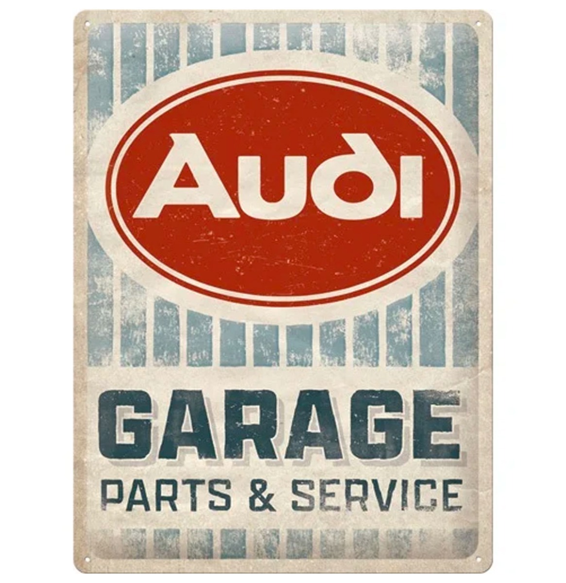 Metalen Bord 30 x 40 cm Audi - Garage | Audi