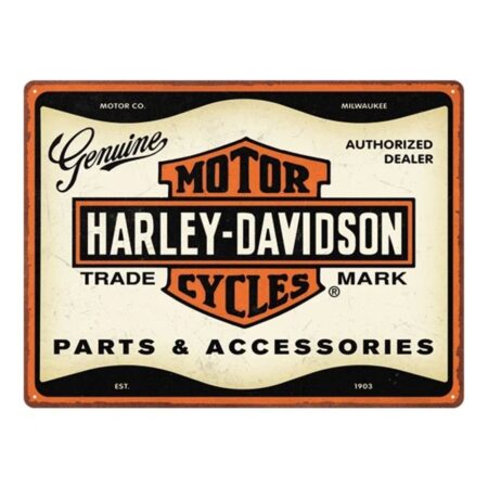 Metalen Bord 30 x 40 cm Harley Davidson - Parts & Accessoires | Harley-Davidson