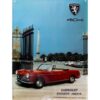 Metalen Bord 30 x 40 cm Peugeot 404 Cabriolet Parijs | Peugeot