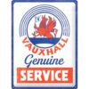 Metalen Bord 30 x 40 cm Vauxhall - Genuine Service | Nostalgic Art