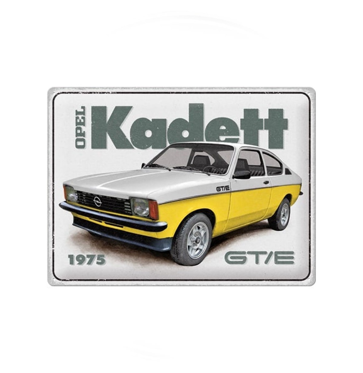 Metalen Bord 30 x 40cm Opel Kadett | Opel