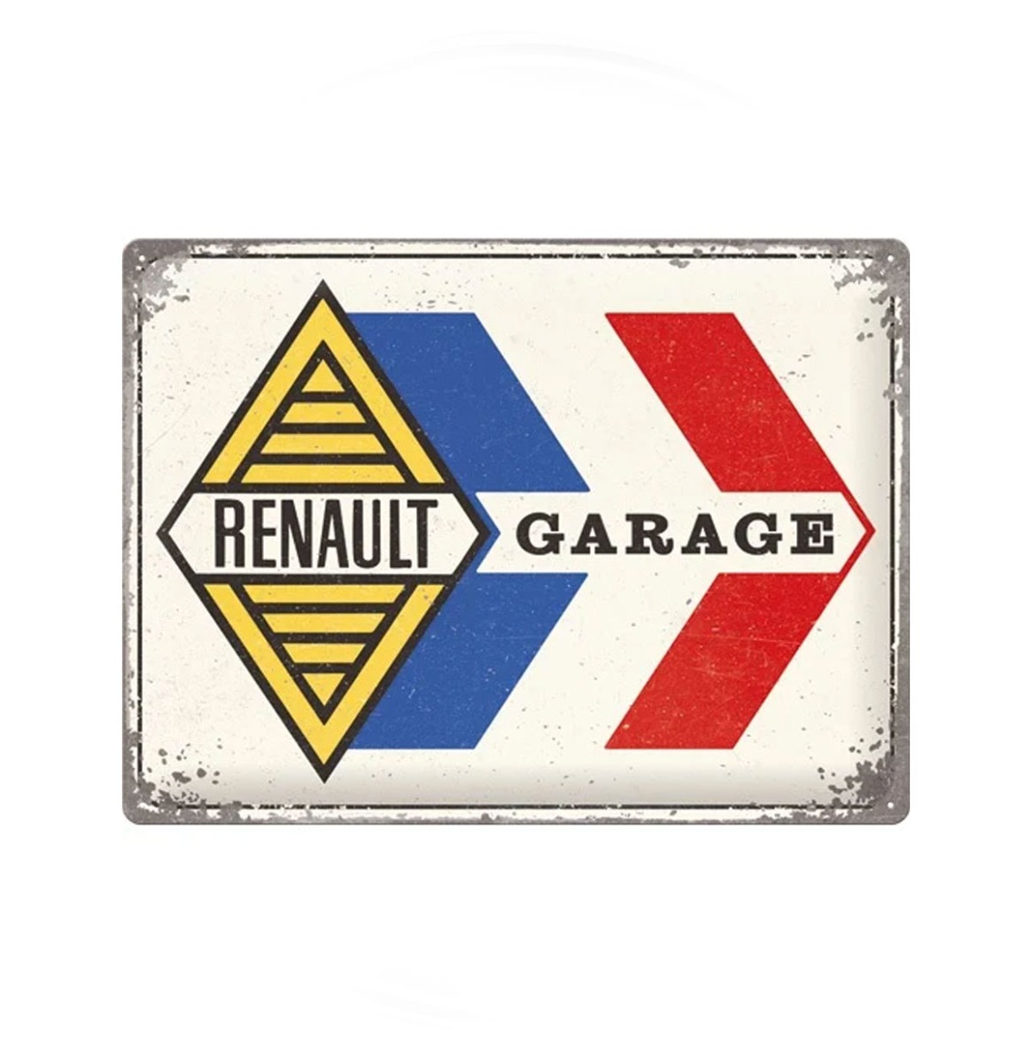 Metalen Bord 30 x 40cm Renault Garage | Renault