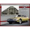 Metalen Bord 30x40 Citroen SM Jaune | Citroën