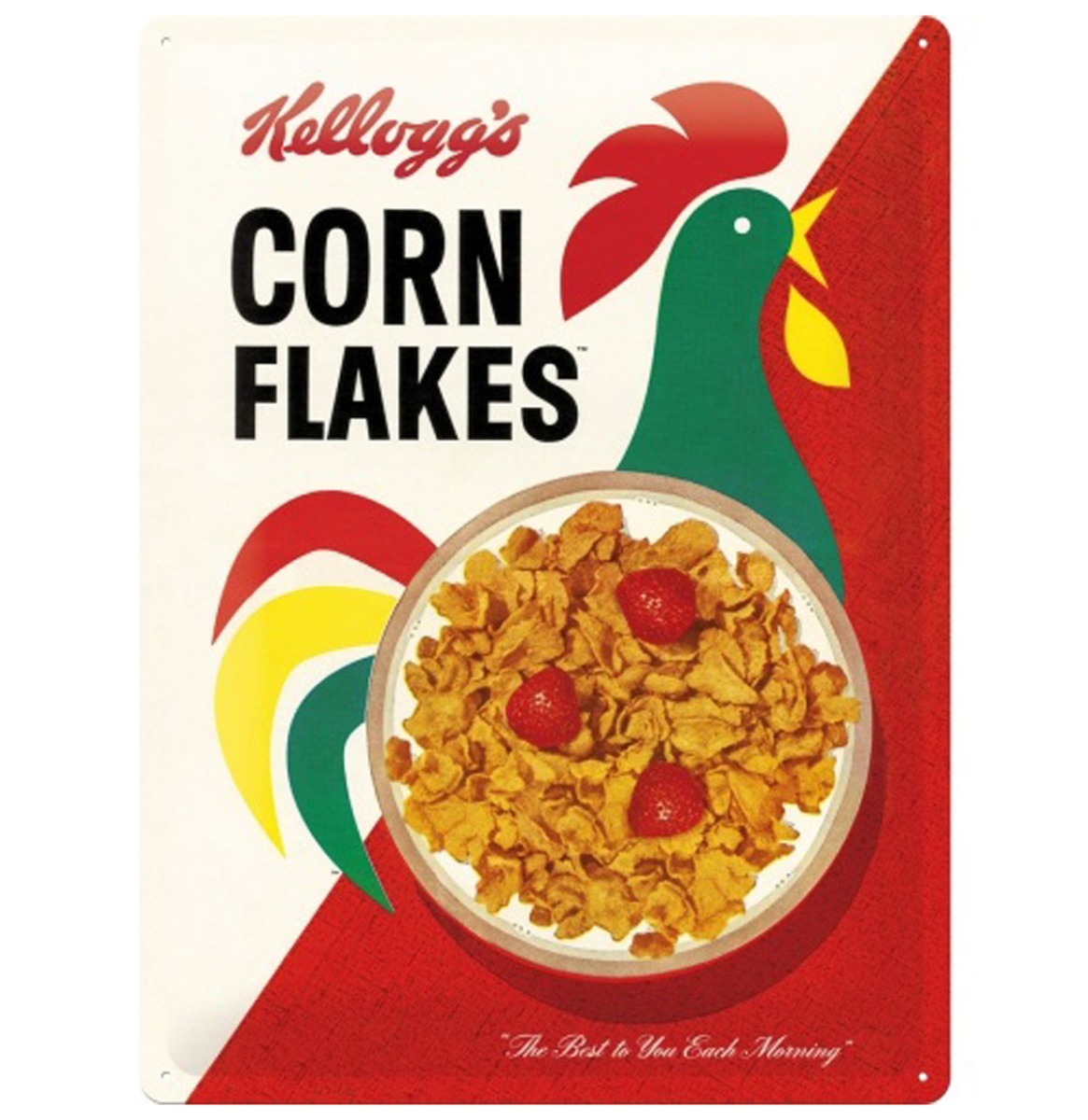 Metalen Bord 30x40 Kellogg's Corn Flakes Cornelius | Kellogg's