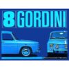 Metalen Bord 30x40 Renault 8 Gordini R | Renault