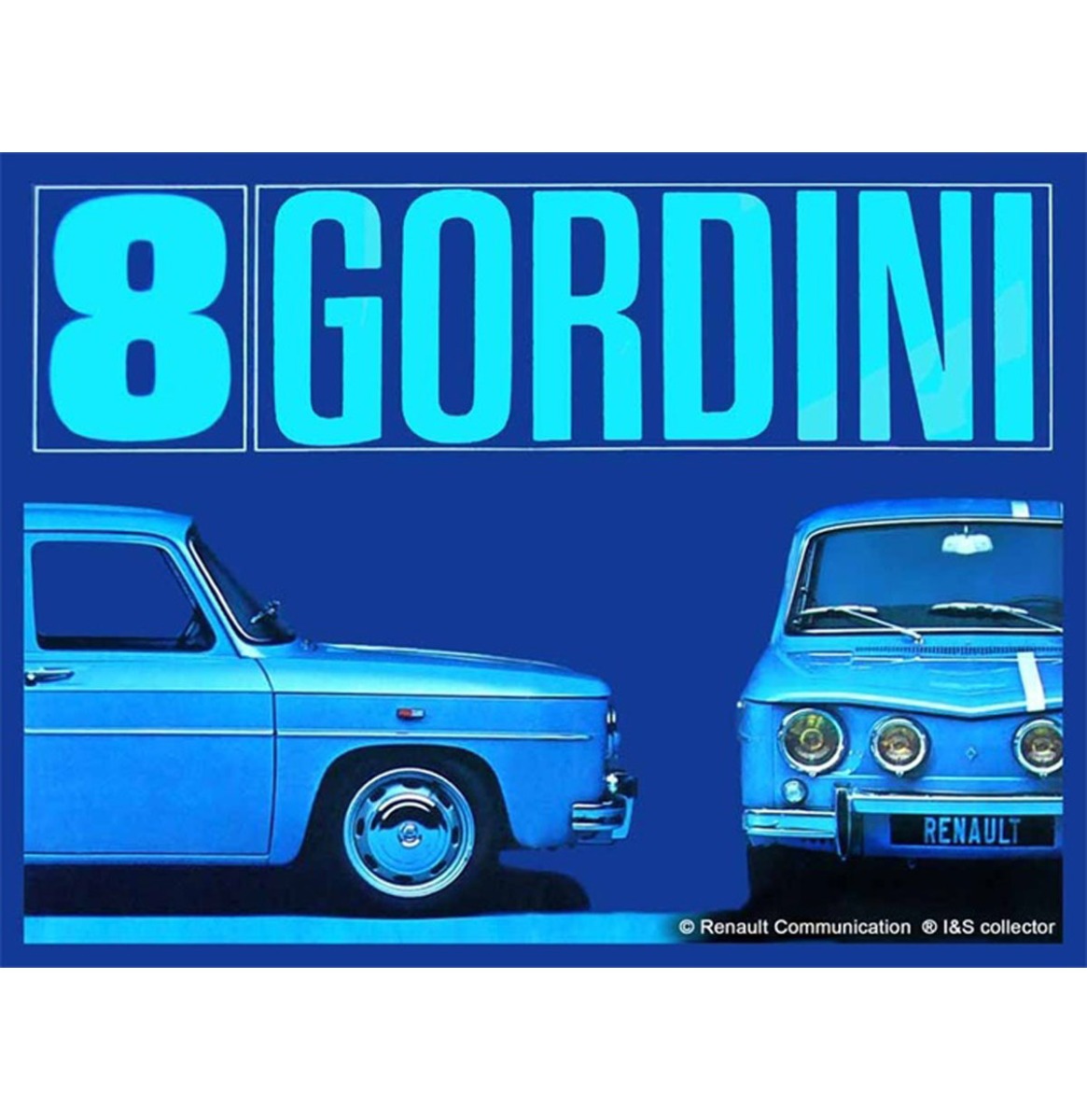 Metalen Bord 30x40 Renault 8 Gordini R | Renault