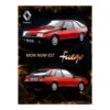 Metalen Bord 30x40 - Renault Fuego | Renault