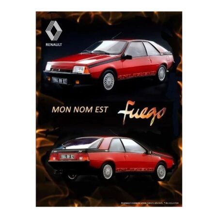 Metalen Bord 30x40 - Renault Fuego | Renault