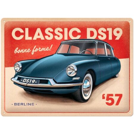 Metalen Bord 30x40 cm DS Classic DS19 Berline | Nostalgic Art