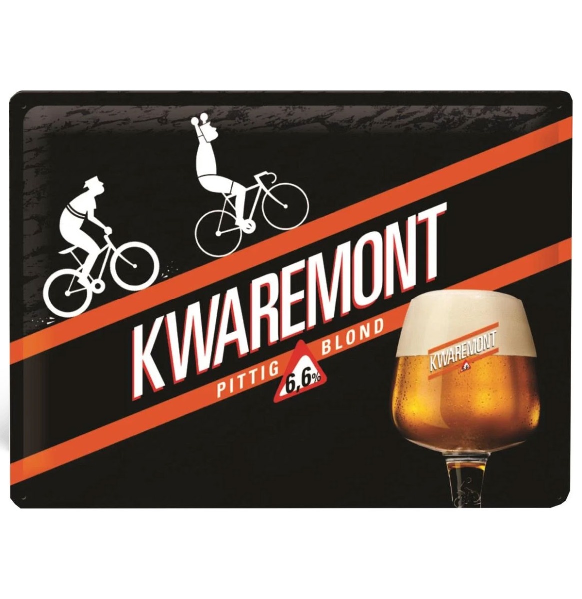 Metalen Bord 30x40 cm Kwaremont | Nostalgic Art