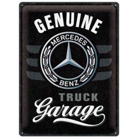 Metalen Bord 30x40 cm Mercedes Daimler Truck - Garage | Mercedes