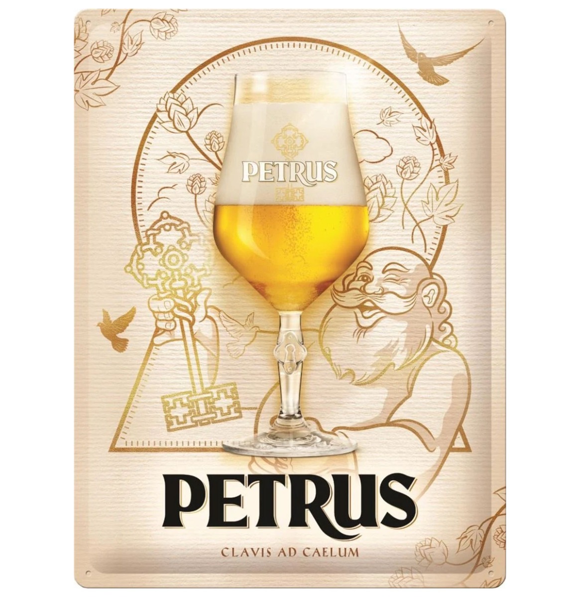 Metalen Bord 30x40 cm Petrus | Nostalgic Art