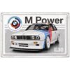 Metalen Bord - BMW E30 M Power 40 x 60 cm | BMW