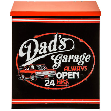 Metalen Dad's Garage Papieren Schoonmaak Rolhouder | Fiftiesstore