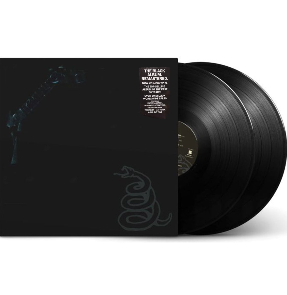 Metallica - The Black Album - Remastered 2 (LP) | Fiftiesstore