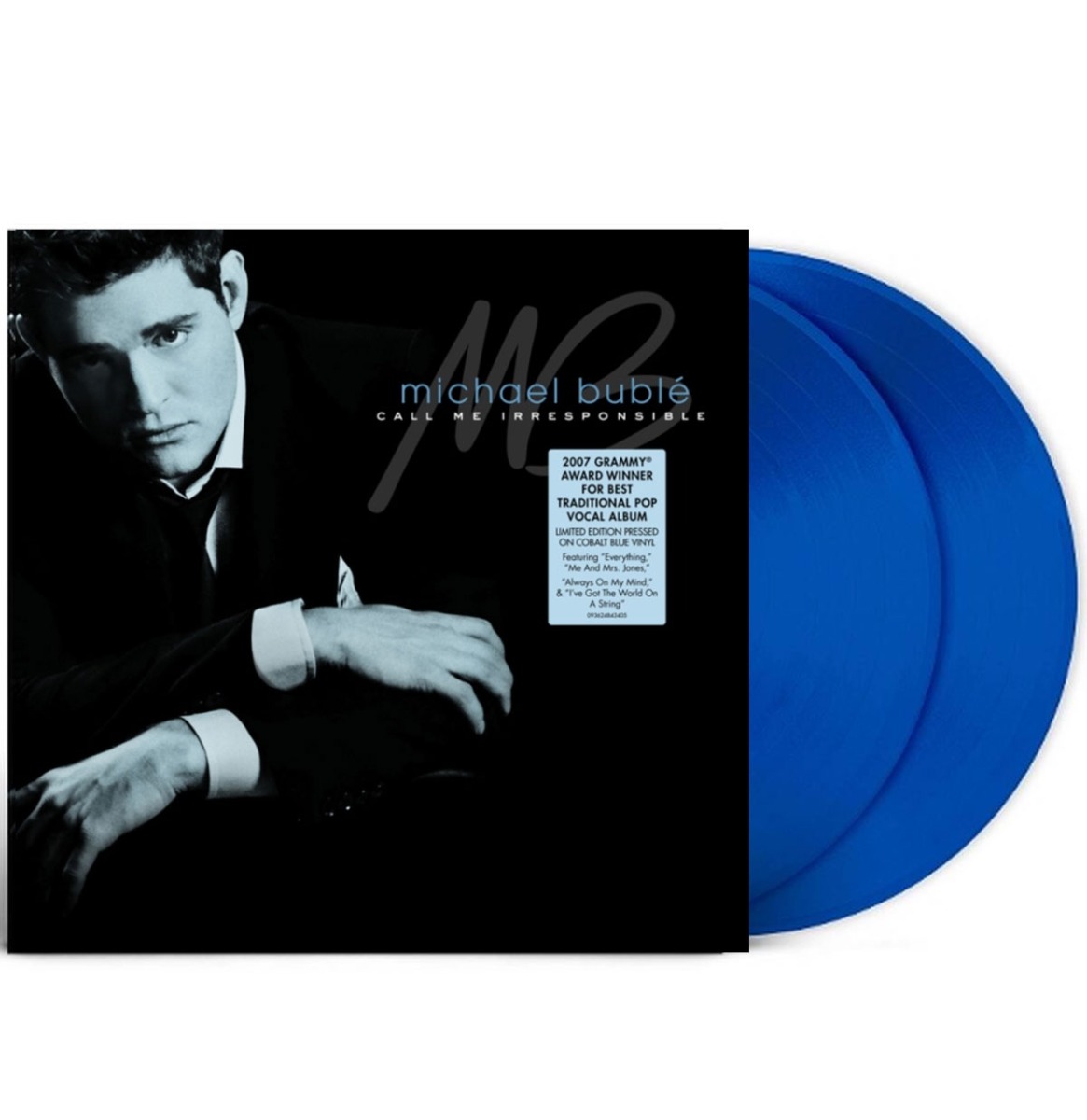 Michael Bublé - Call Me Irresponsible (Blauw Vinyl) 2 Etched (LP) | Fiftiesstore