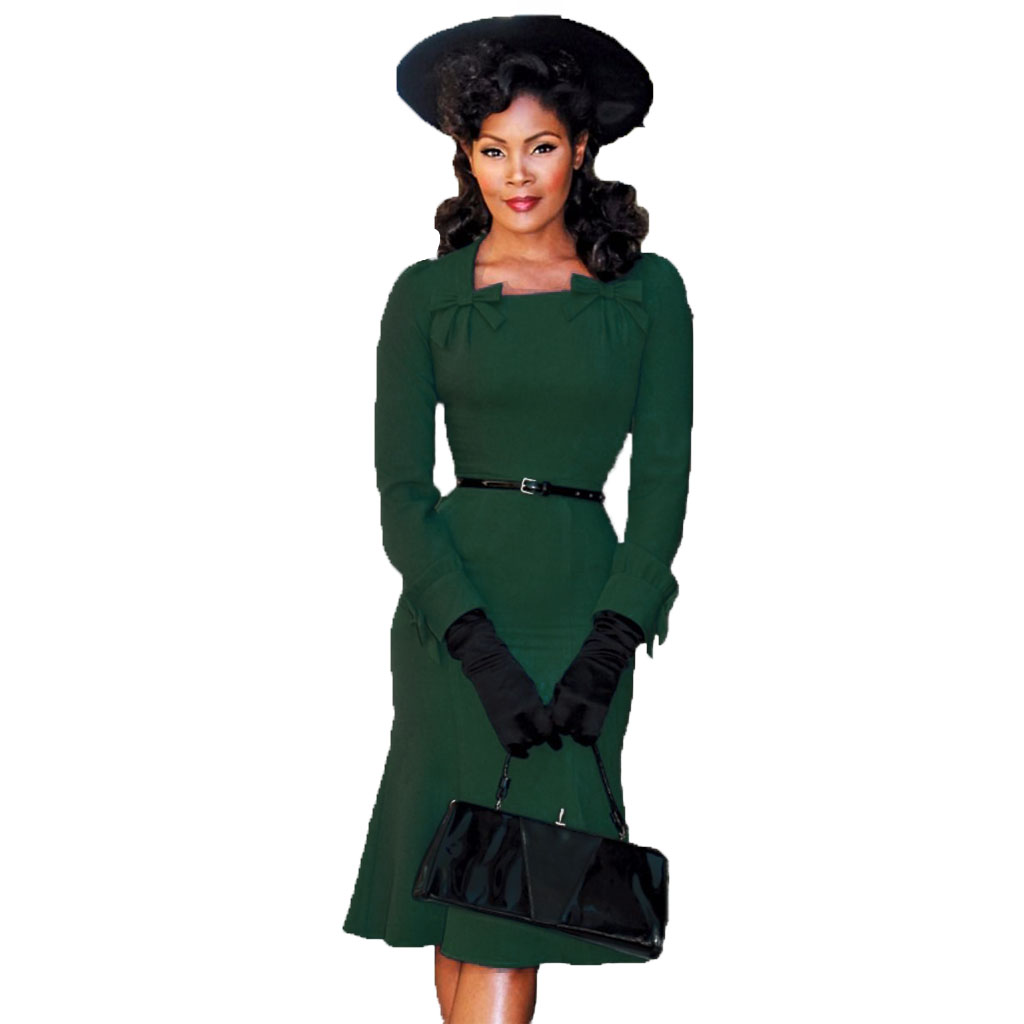 Michelana Dress Forest Green-XL | 32% korting | Stop Staring