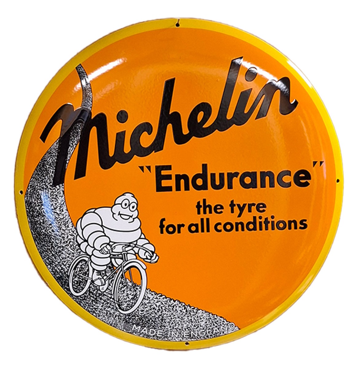 Michelin Endurance Emaille Bord - Ø60cm | Michelin