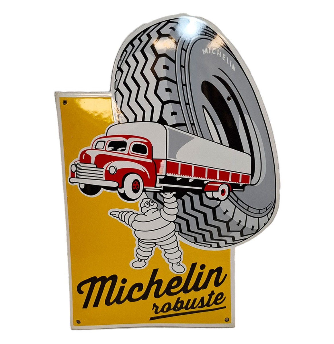 Michelin Robuste Emaille Bord - 39 x 28cm | Michelin