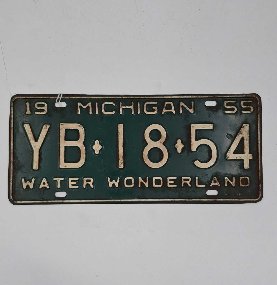 Michigan - 1955 Originele Kentekenplaat | The Dutch Pickers