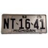 Michigan Kentekenplaat - 1952 - Origineel | Fiftiesstore