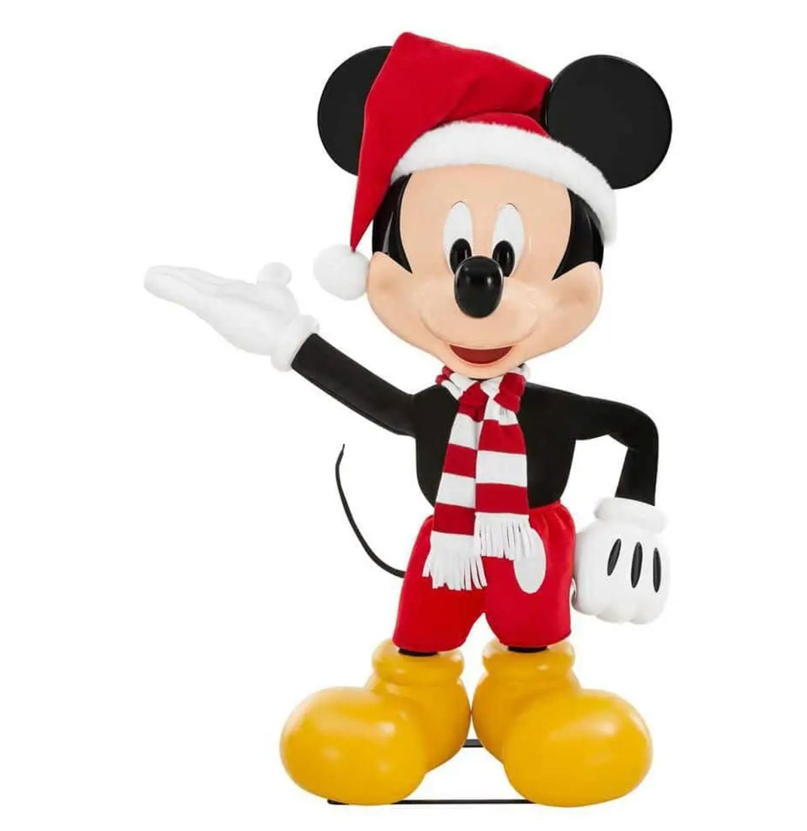 Mickey Mouse Kerst Animatronic 4 ft (122 cm) - Officieel Gelicenseerd Disney Item LAATSTE | 10% korting | Disney