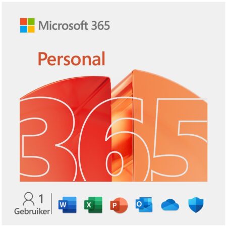Microsoft 365 Personal - 12 maanden/1 apparaat - Meertalig (PC/MAC) Software | Microsoft