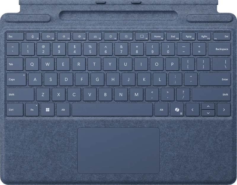 Microsoft Surface Pro 13 Inch Type Cover met penopslag Saffier Qwerty