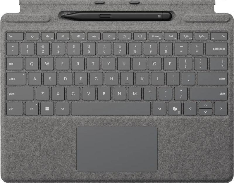 Microsoft Surface Pro Type Cover 13 Inch met Slim Pen Platina Qwerty