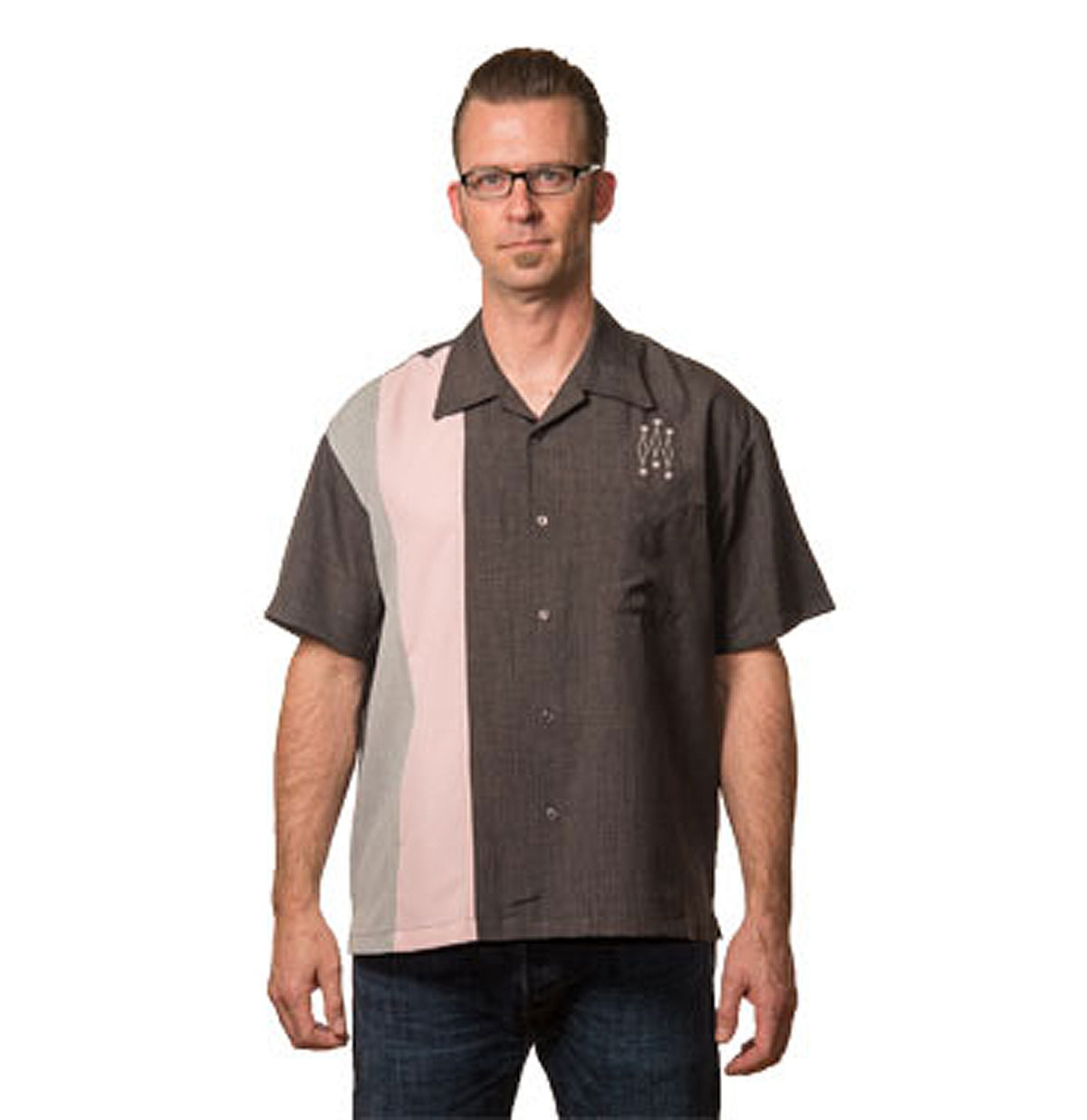 Mid Century Classic Shirt Charcoal-XXL | 43% korting | Steady Clothing