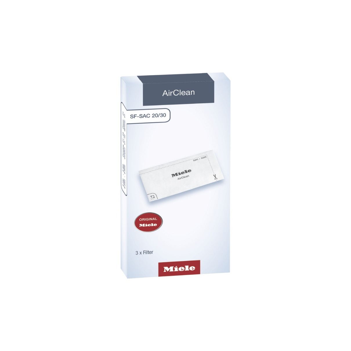 Miele Air-clean-filter Filter Wit | Miele
