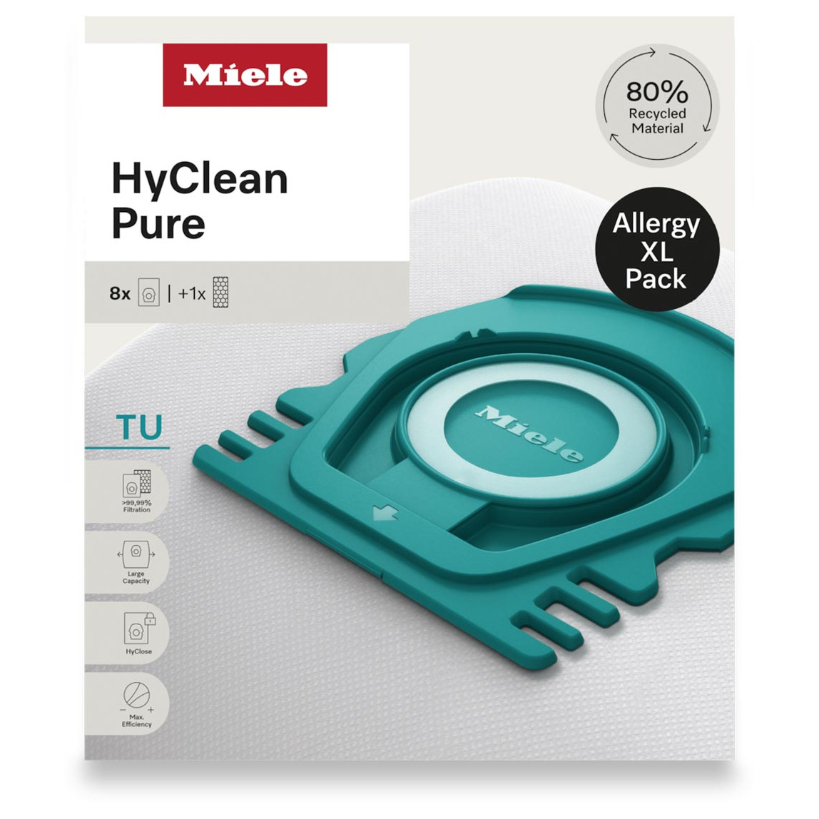 Miele Allergy XL HyClean Pure TU Stofzak | Miele