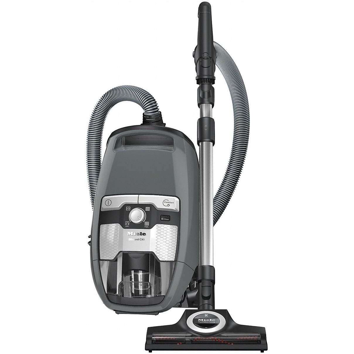 Miele Blizzard Cat & Dog Flex Powerline Stofzuiger zonder zak Grijs | Miele