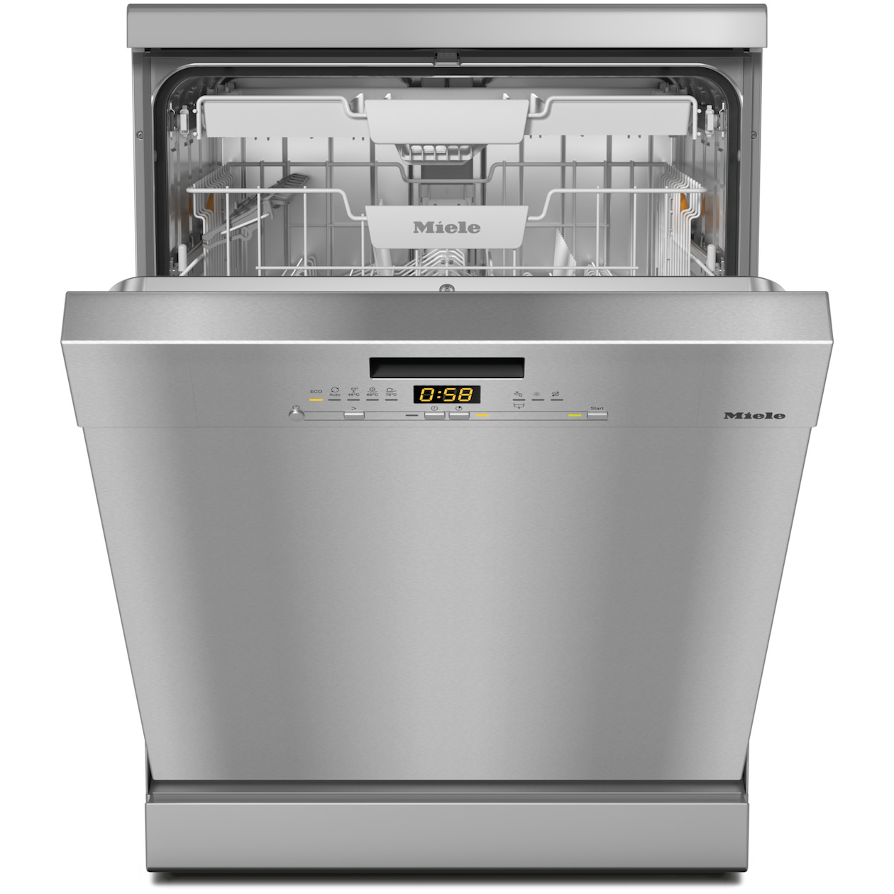 Miele G 5611 SC Front Active Vrijstaande vaatwasser Grijs | Miele