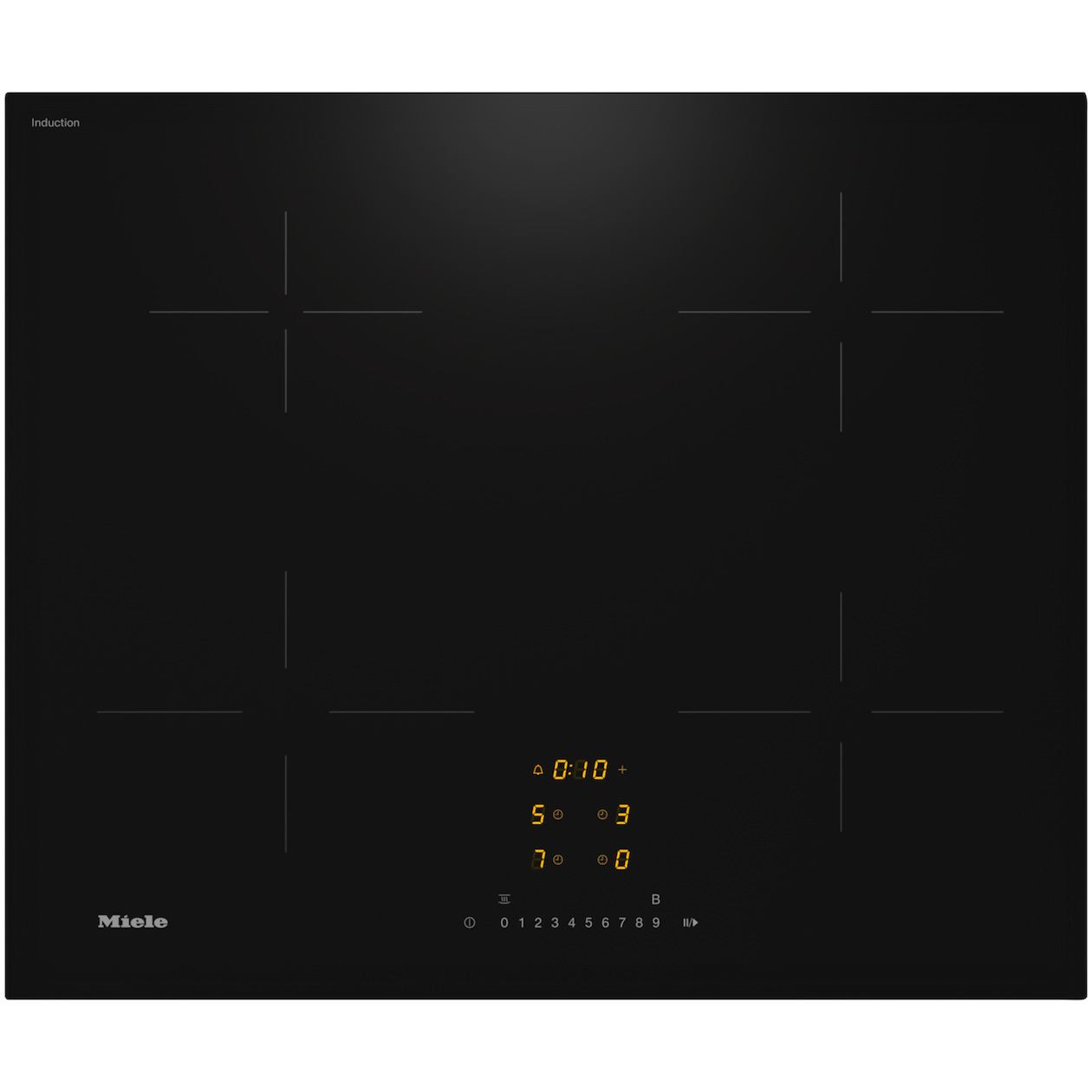 Miele KM 7361 FL Inductie kookplaat Zwart | Miele