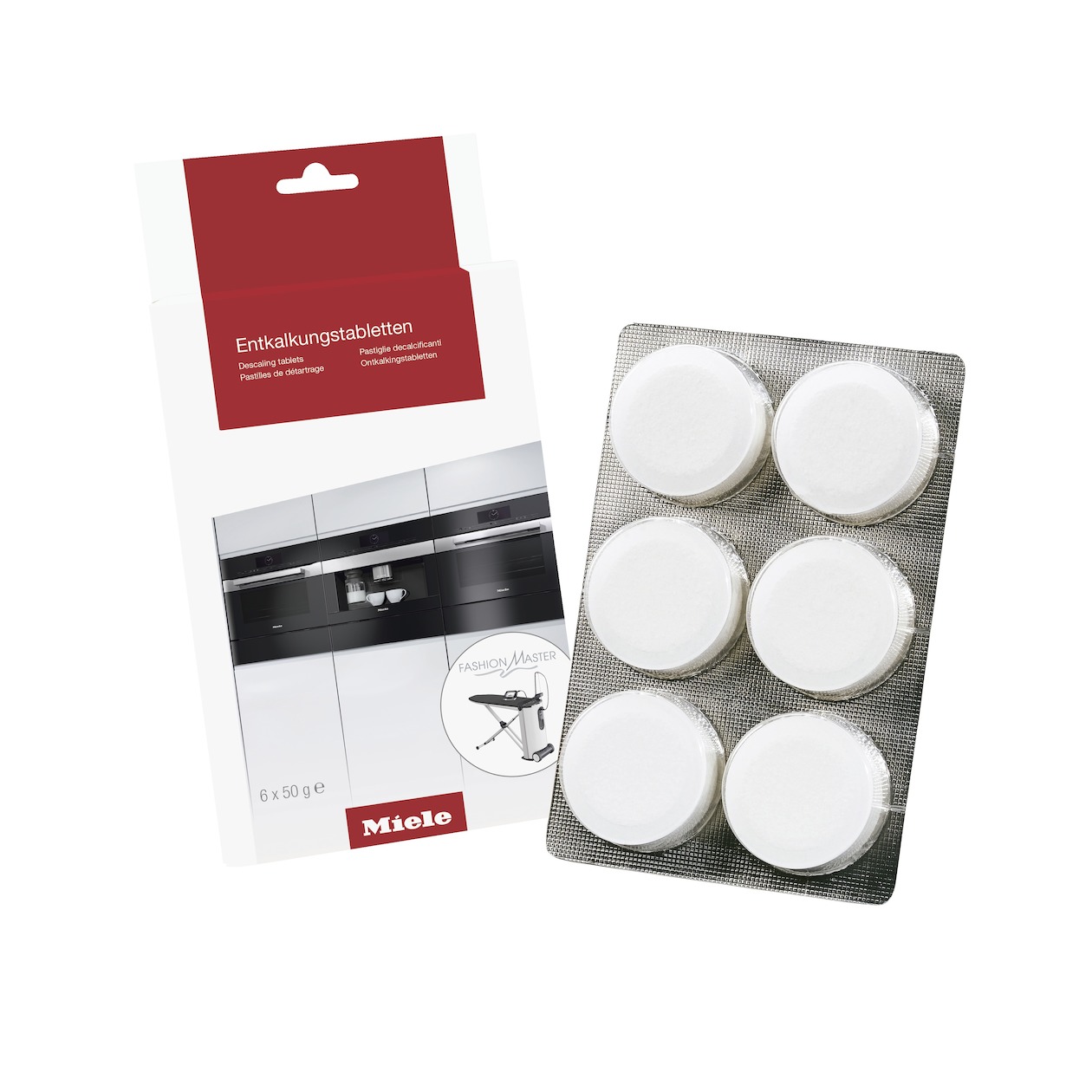 Miele Ontkalkingstablet 6 Stuks GP DC CX 0061 T Ontkalker Wit | Miele