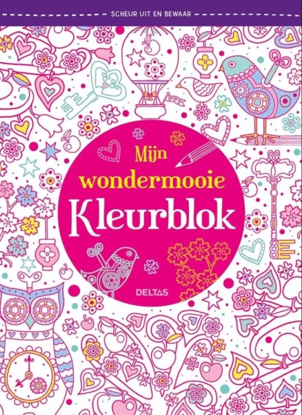 Mijn Wondermooie Kleurblok | Deltas