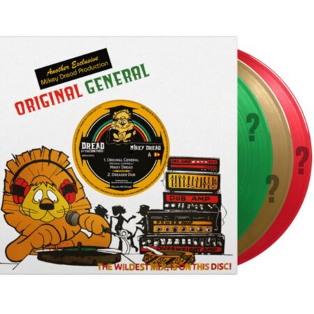 Mikey Dread & Edi Fitzroy - Original General / Queen Of Harlesden (Gekleurd Vinyl) (Record Store Day 2023) 10" | Fiftiesstore