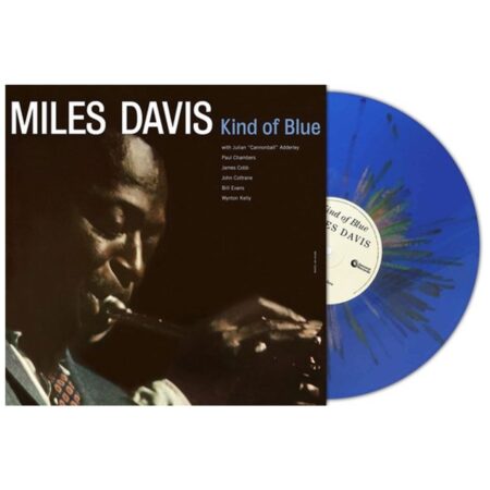 Miles Davis - Kind Of Blue (Blauw Splatter) (LP) | Fiftiesstore