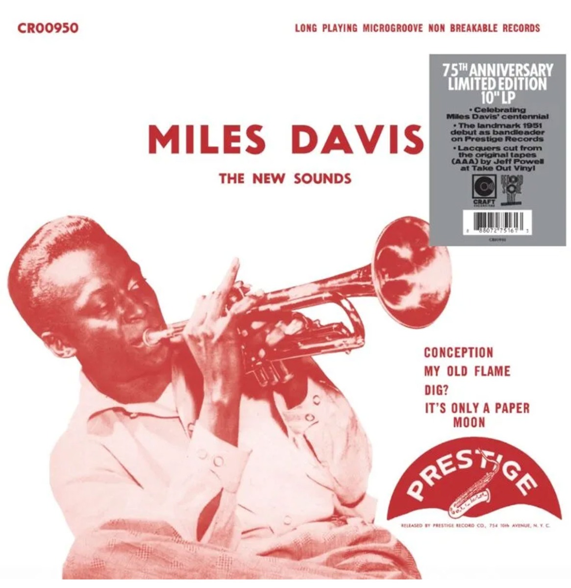 Miles Davis - The New Sounds (Record Store Day 2026) 10" Vinyl | Fiftiesstore