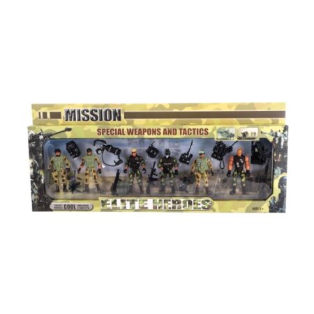 Militairen Figuren Set 6 Stuks |