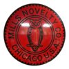 Mills Novelty Co. Logo Emaille Bord - Ø50cm | Fiftiesstore