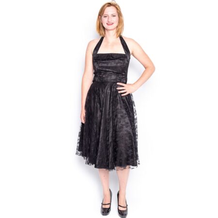 Mina Dress Lace Black-XXXXL | 25% korting | Fiftiesstore