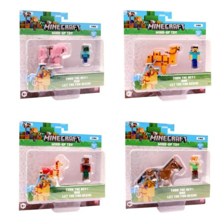 Minecraft 3d Wind-up Playset |