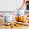 Mini Food Processor - Oplaadbaar - 2 Kopjes (200/300ml) | MikaMax
