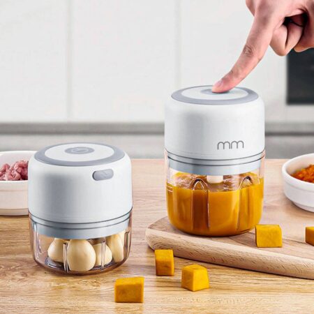 Mini Food Processor - Oplaadbaar - 2 Kopjes (200/300ml) | MikaMax